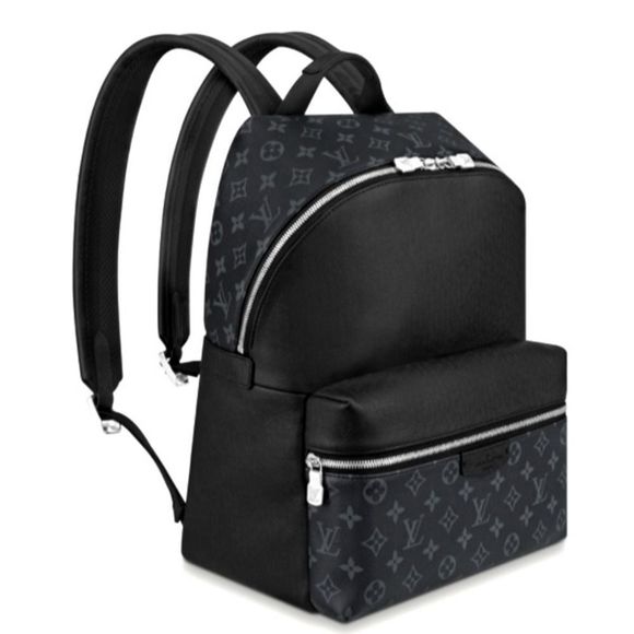 Louis Vuitton Discovery Backpack Monogram Eclipse Canvas Noir Daypack - Picture 1 of 4